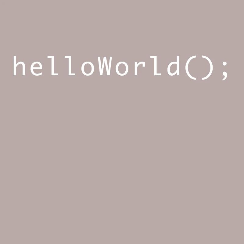 HelloWorld Programm Code Coding Informatik
