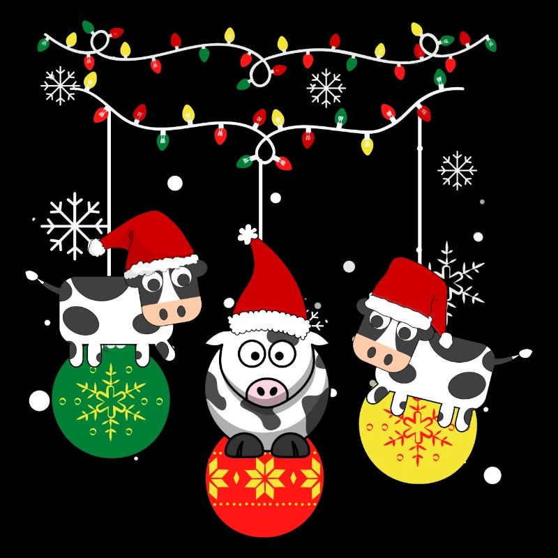 Noël de vache . Joyeux Noël