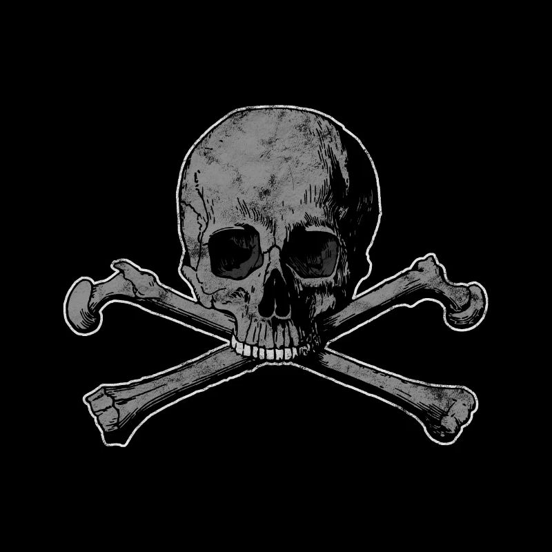 Skull bone head icon gift idea