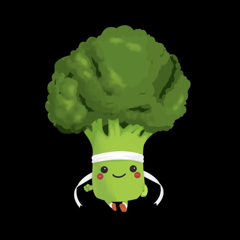 Broccoli while jogging / running
