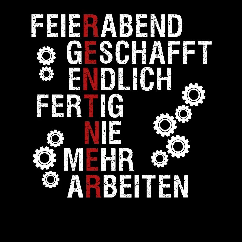 Rentner Feierabend - lustiges Geschenk