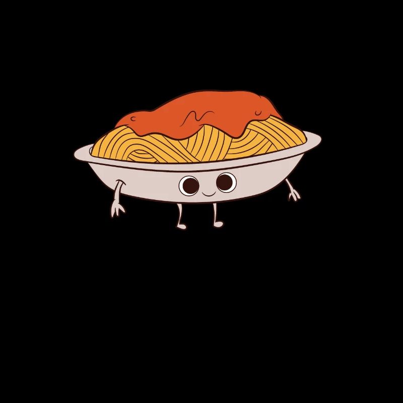 Pasta - Plate with Spaghetti Bolognese