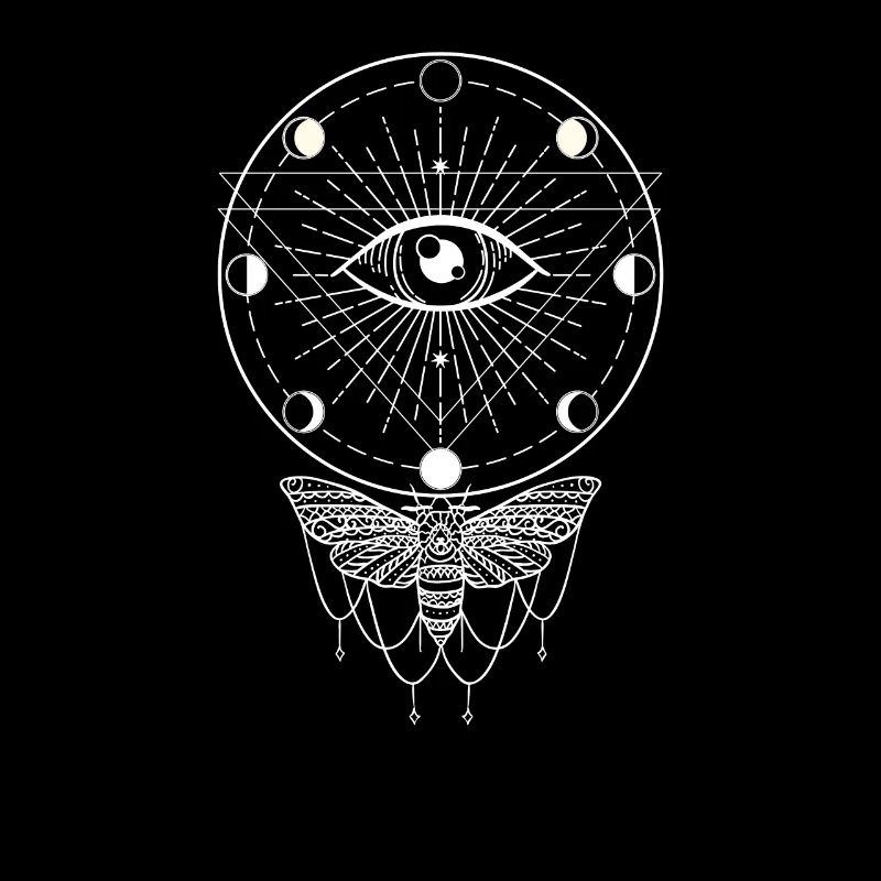 Moon phases moth moths