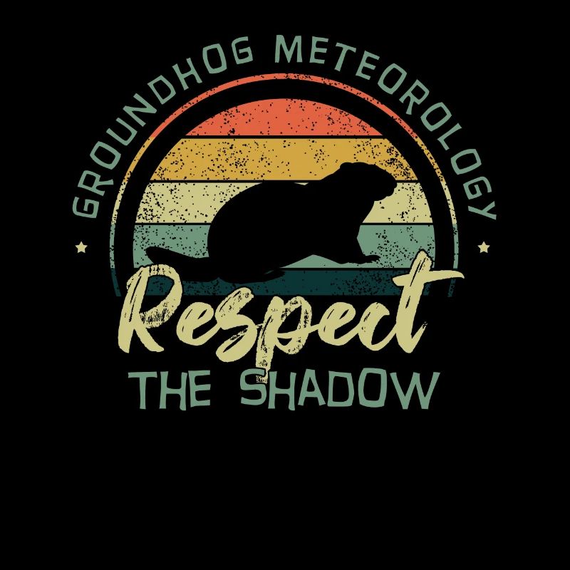 Retro Groundhog Meteorology Groundhog Day
