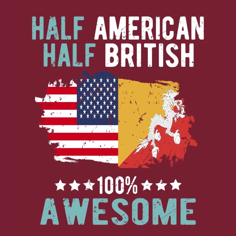 Half American Half British