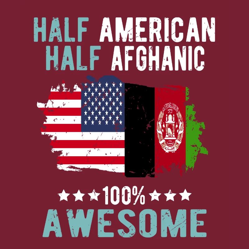 Half American Half Afghan