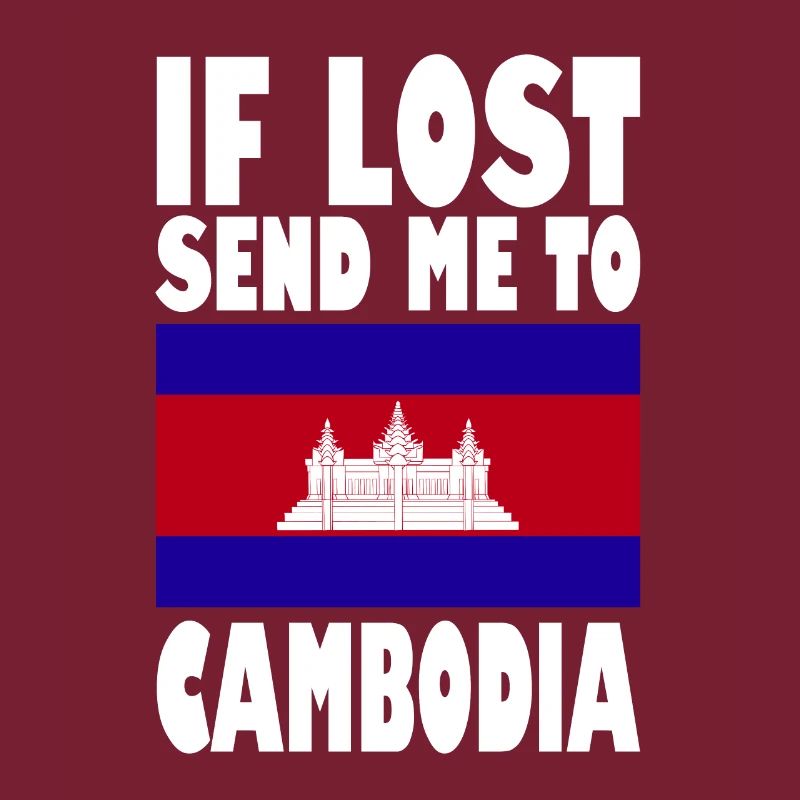 Cambodia Flag Saying