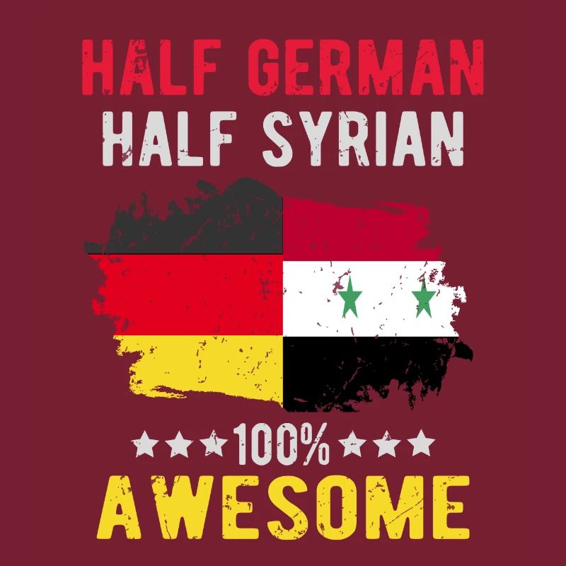 Half German half Syrian