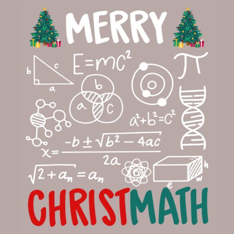 Professeur de maths Noël Joyeux Noël Pyjama