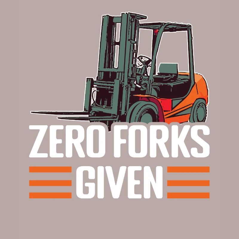 Forks Given Forklift Operator Funny Forklift
