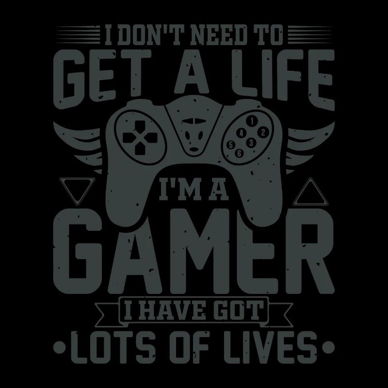 Gamer gaming zocken Computerspiel Controller