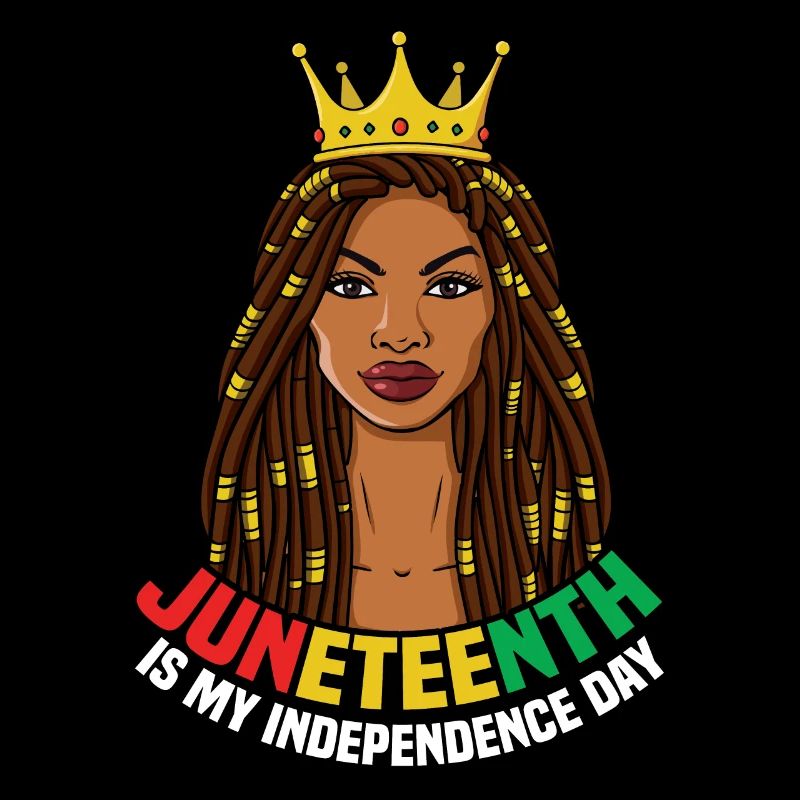 Feiern Sie Juneteenth Schwarze Geschichte Unabhängigkeit