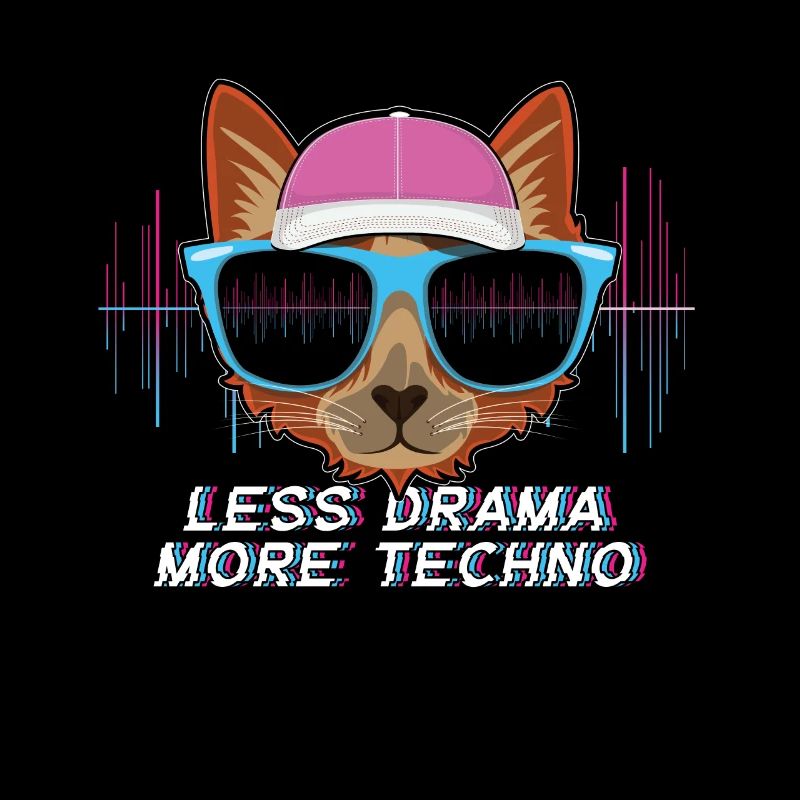 Plus tekno DJ Raver Rave Hard Techno Dark Tekno