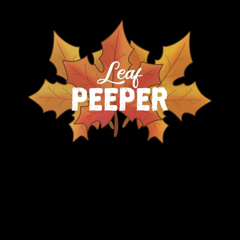 Leaf Peeper Maple Foliage Leaf Peeping