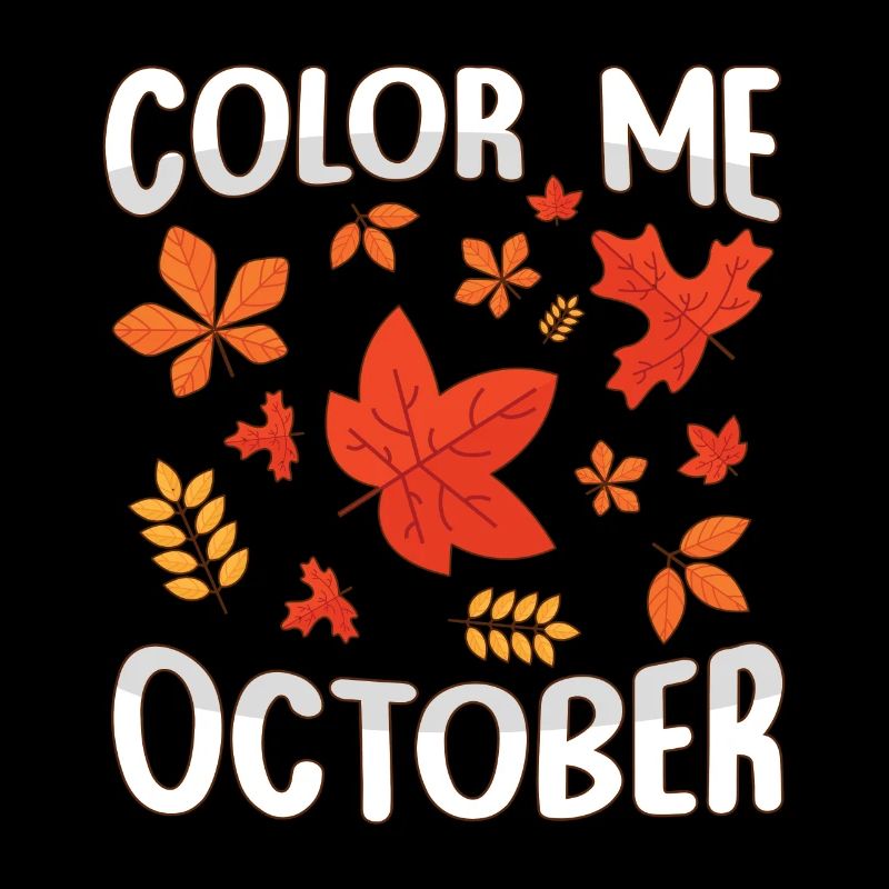 Color Me October Leaf Peeper Leaf Peeping