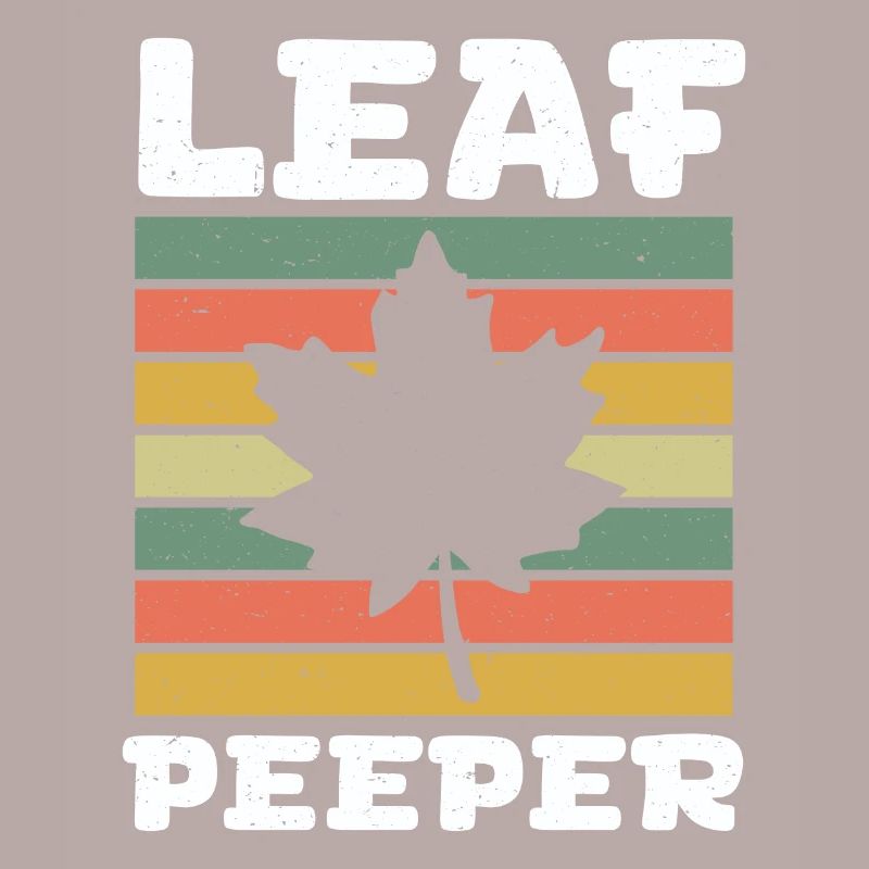 Leaf Peeper Rétro Vintage Feuillage Leaf Peeping