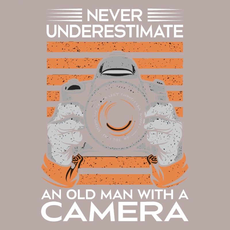 Never underestimate an old man with a camera