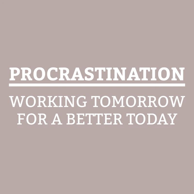 Working tomorrow for a better today Geschenk