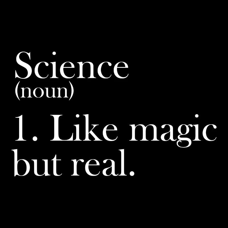 La science comme un cadeau magique