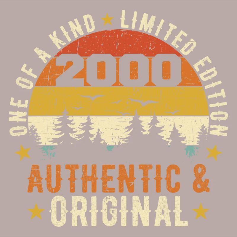 Original 2000 Geburtstagsgeschenk 2000 authentisch