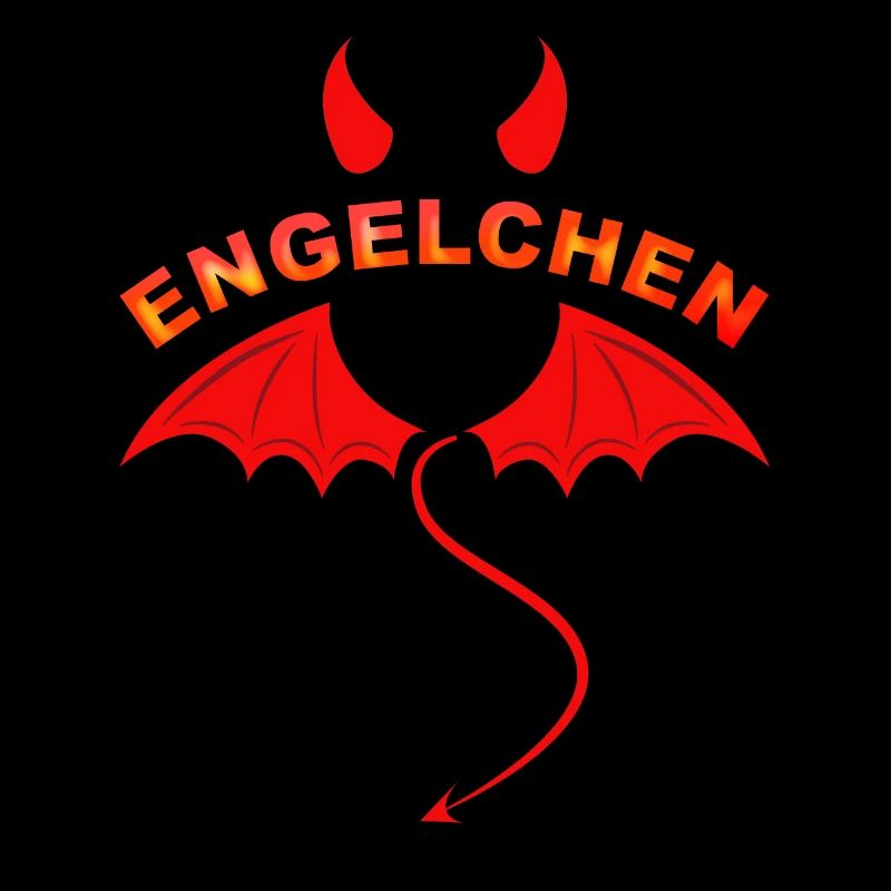 Teufel als Engelchen Lustiges Teufelchen Kostüm