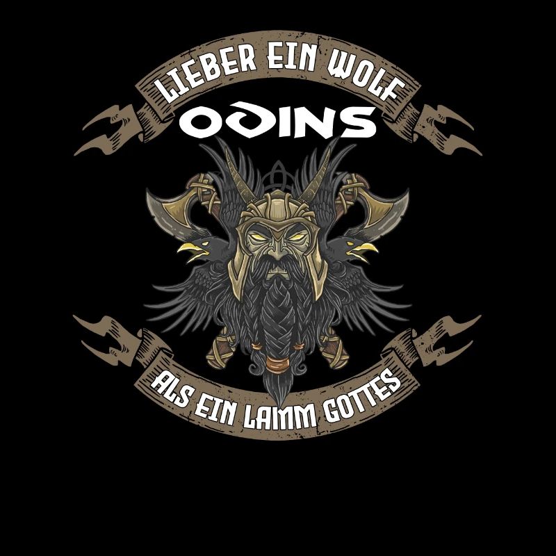Lieber Ein Wolf Odins Als Ein Lamm Gottes Wikinge