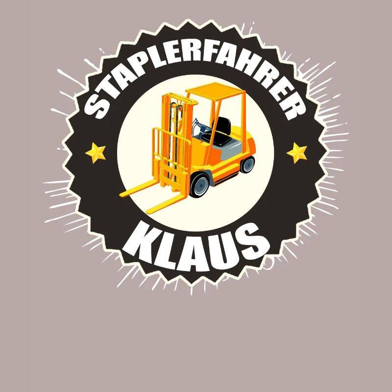Staplerfahrer Klaus Gabelstapler Beruf Arbeit