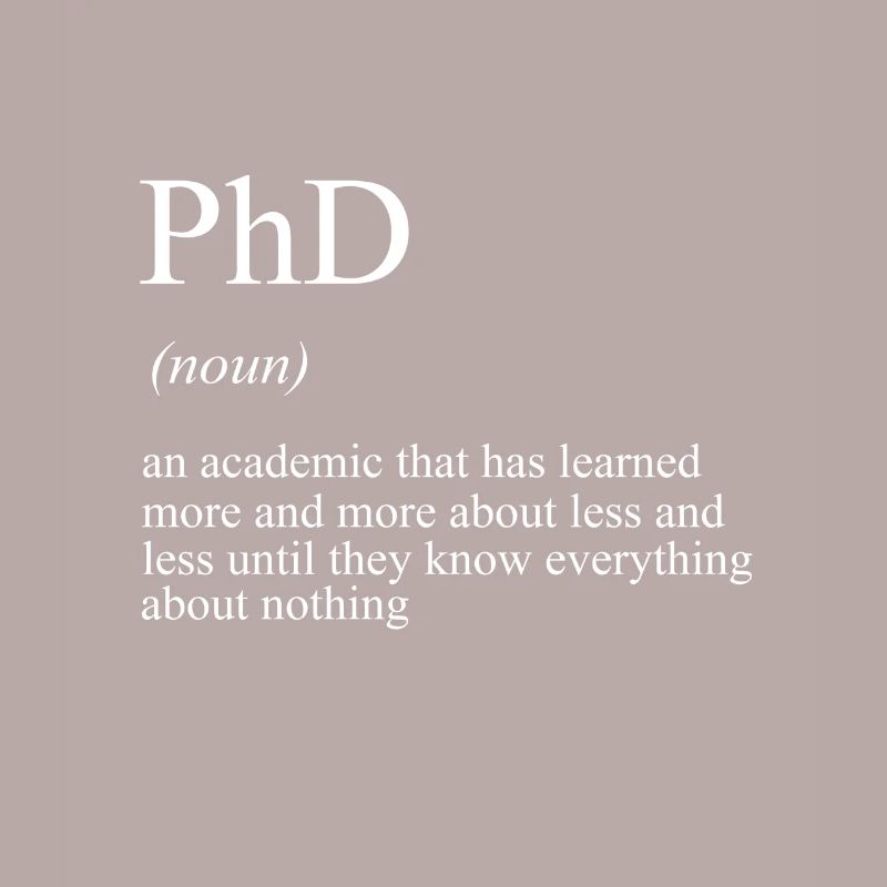 Phd Dr Abschluss Doktortitel Doktorat Student