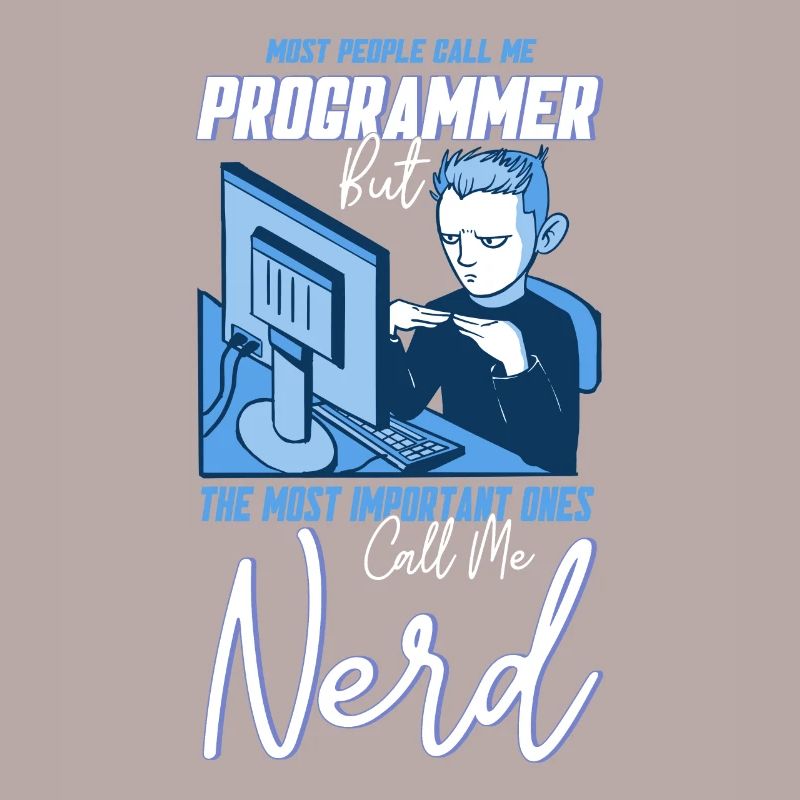 Software developer Computerfreak Programmer