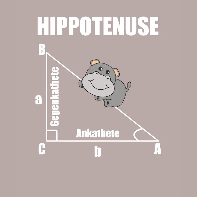 Nerd Geometry Hippotenuse Hypotenuse Math