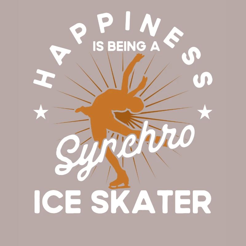 Synchro Group Figure Skater Skating