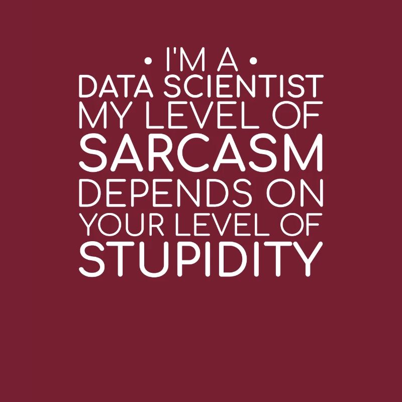 « Data Scientist Sarcasm | Science des données »