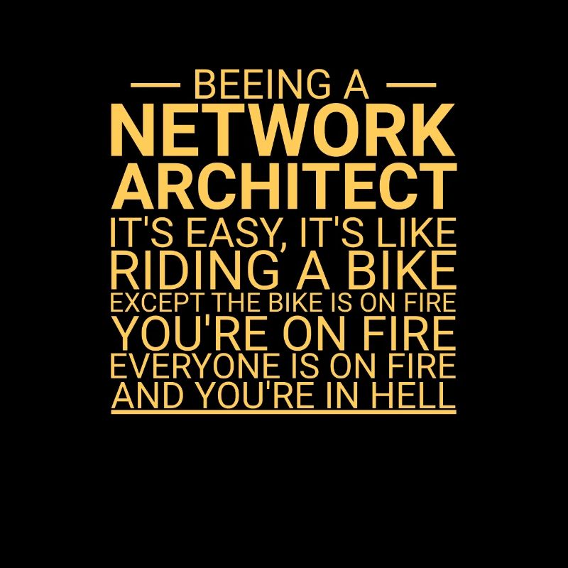 "Network Architect Hell | Netzwerk"