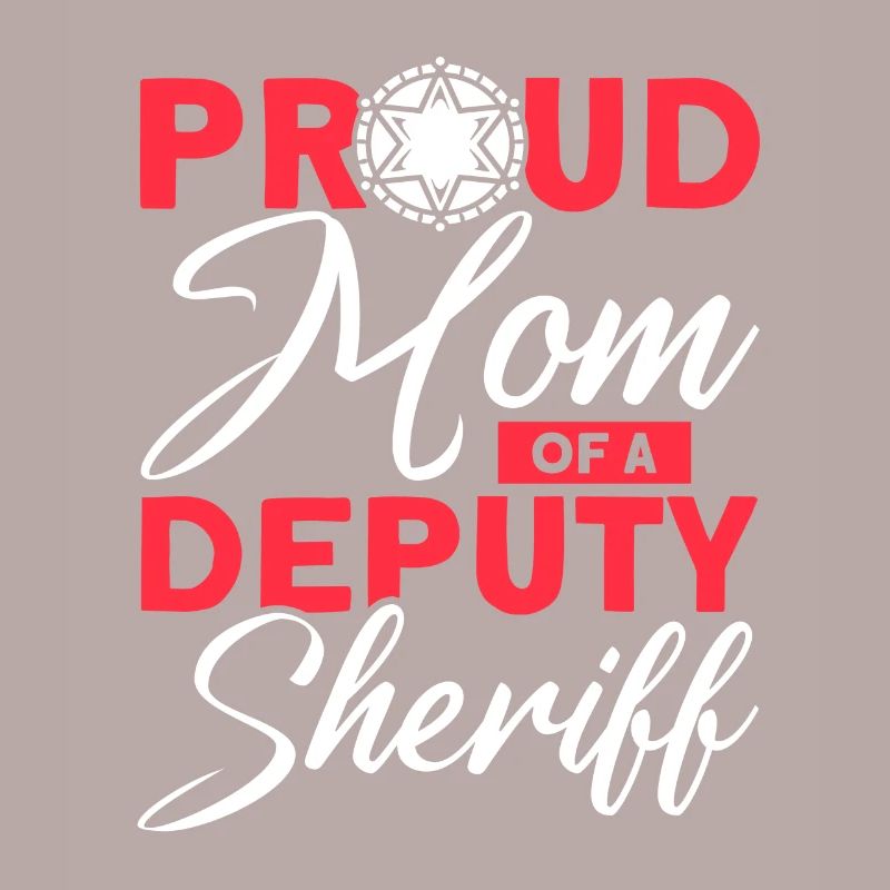 Stolze Mama Hilfssheriff Mama Mutter