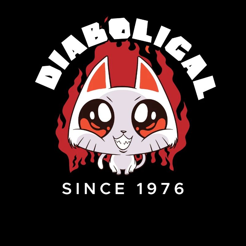 Diabolical | since 1976 Birthday Tshirt |