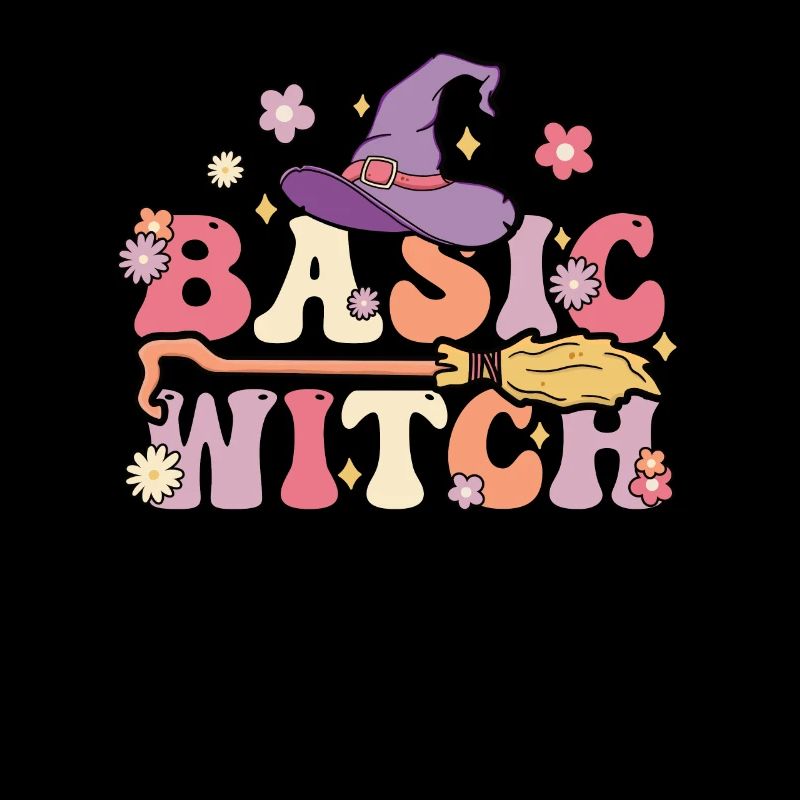 Basic witch Halloween Hexe Groovy Halloween