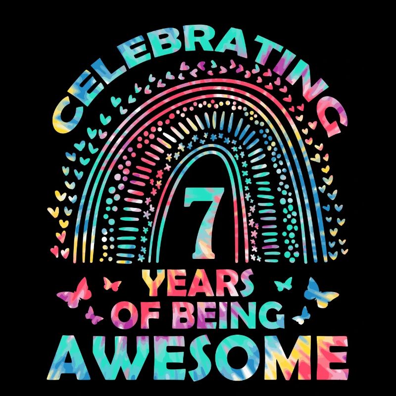 We celebrate 7 years "awesome" birthday
