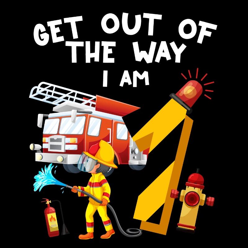 Fire engine firefighting I am 1 year old,