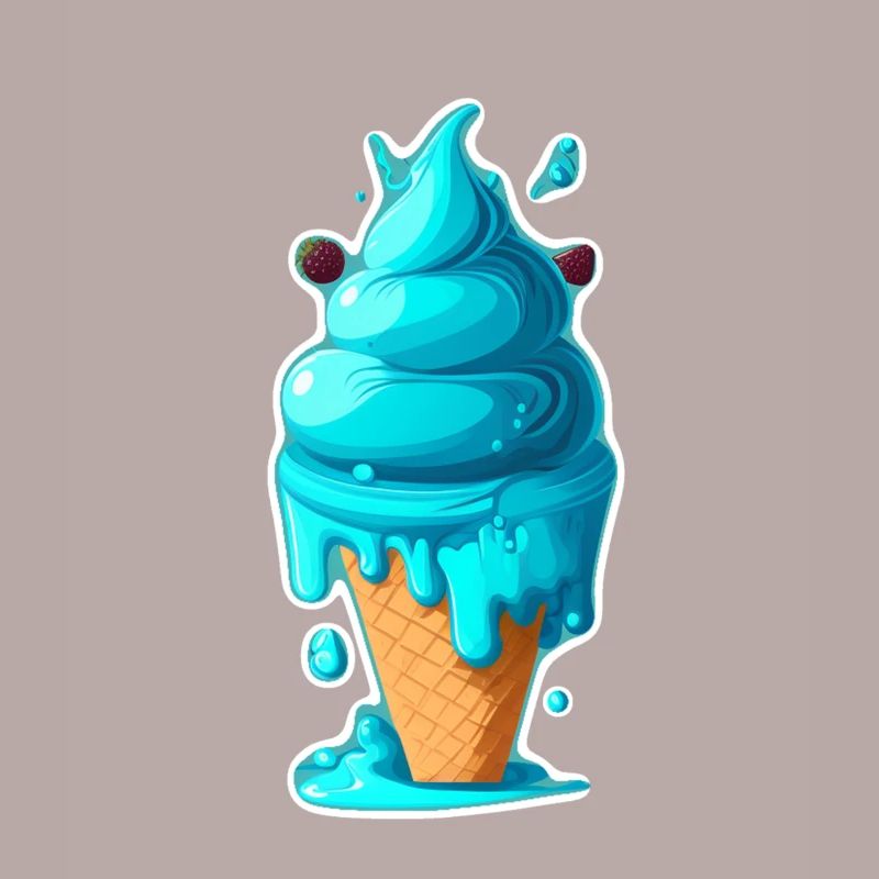 Eis Eiscreme Soft Eis Ich bin wegen dem Eis hier
