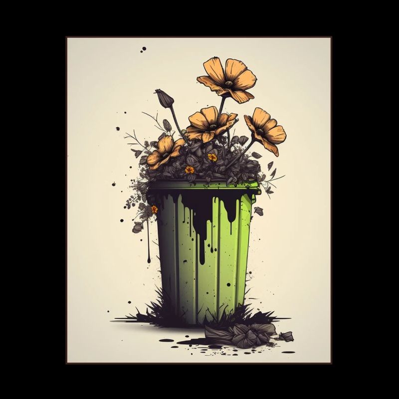 Garbage Plants Pollution Environment Climate