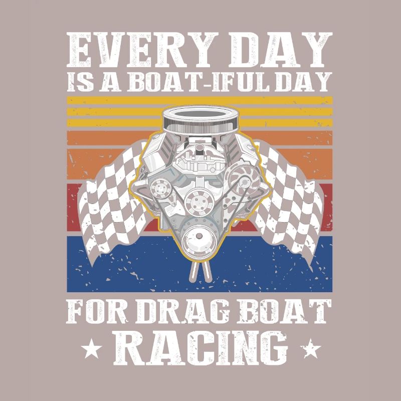 Conception de bateaux de course pour les courses de dragsters
