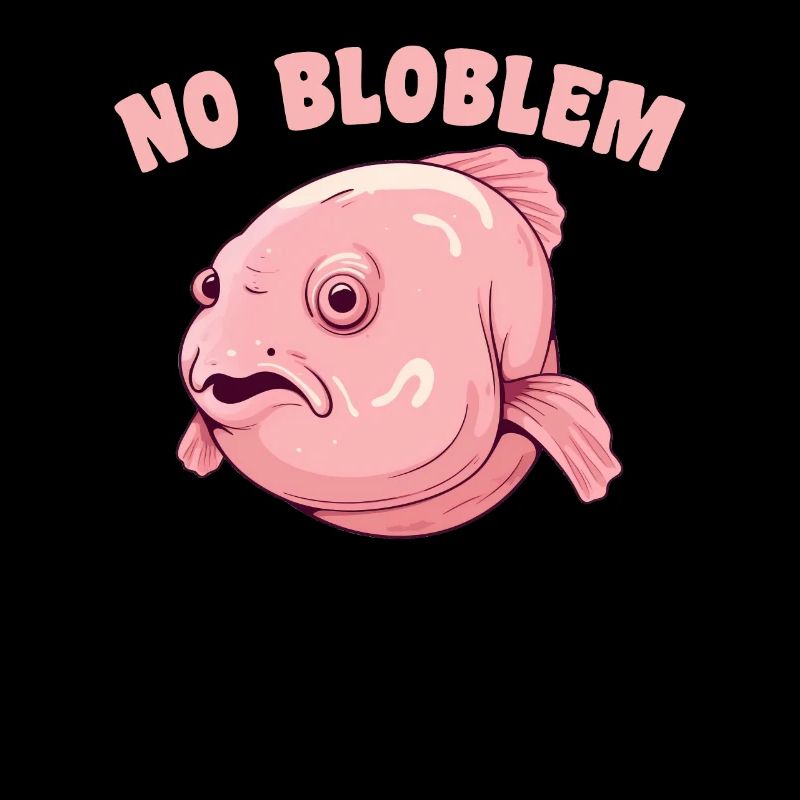 Blobfish No Bloblem drôle de blobfish