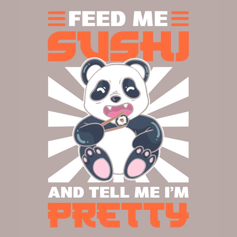 Panda eats sushi Zookeeper