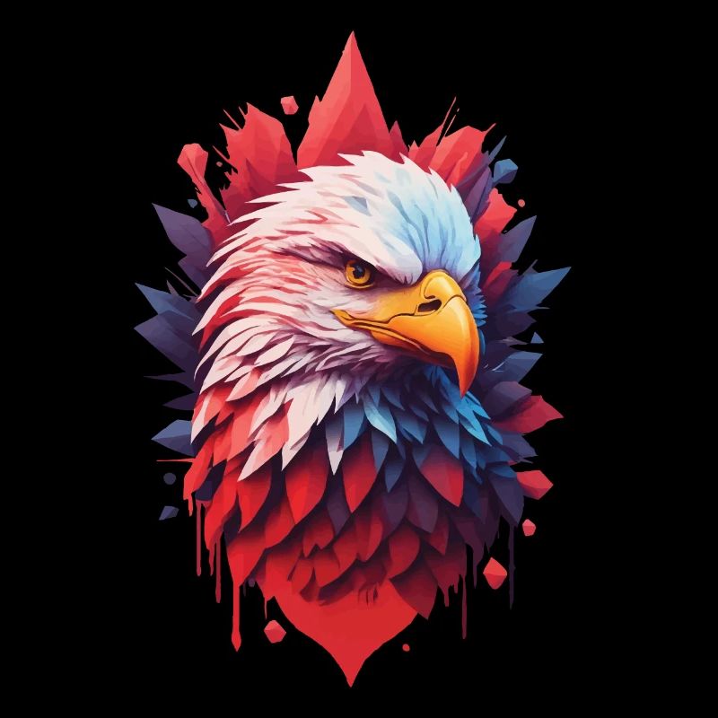 Aesthetic Eagle Freedom & Pride of Bird Design