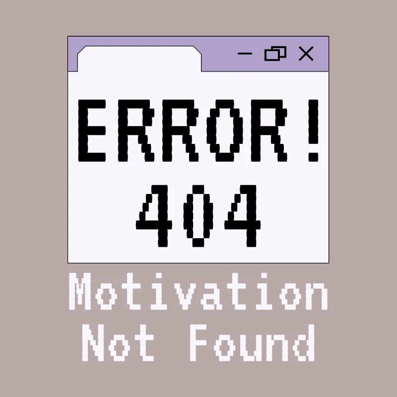 404-html error, Saying No Motivation