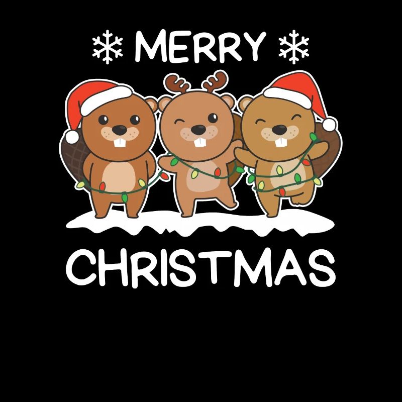 Frohe Weihnachten Biber Heiligabend Bibern