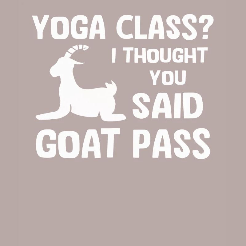 Yoga-Kurs oder Ziegenpass