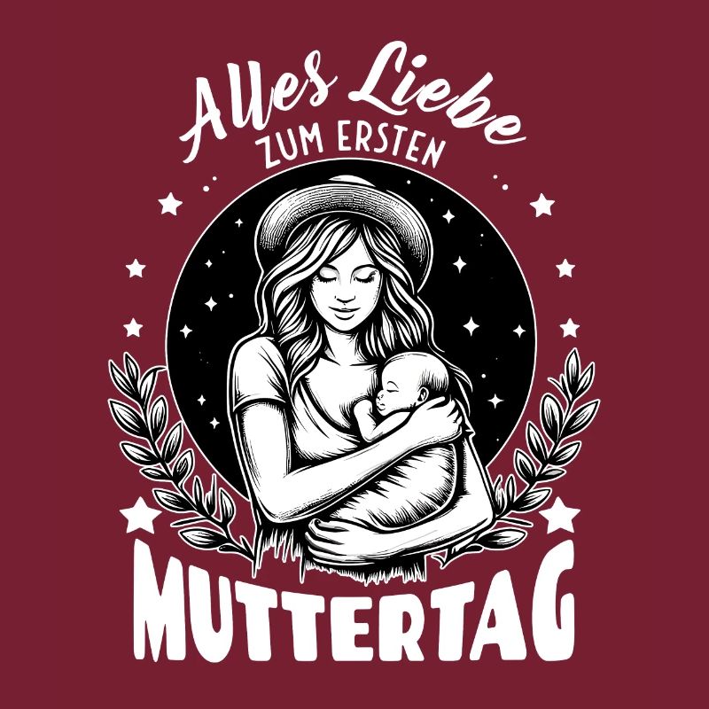 Alles Liebe zum Ersten Muttertag Mutter mit Kind