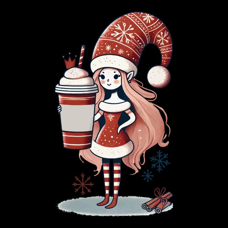 Christmas Coffee Lover Gnome Gnome Joy