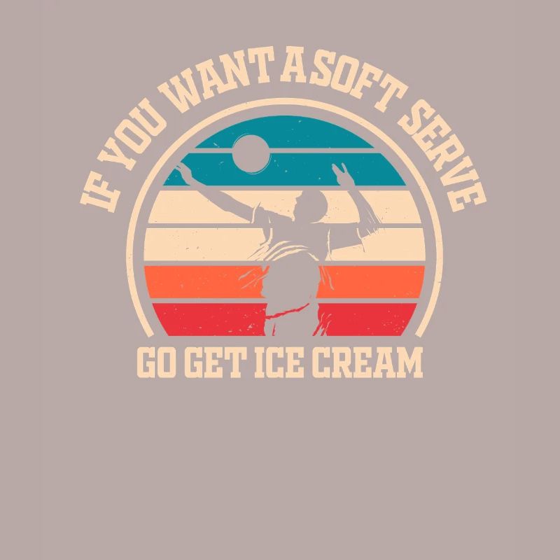 Wenn Sie ein Softeis wollen, holen Sie sich Eis